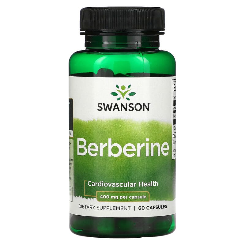 Swanson, Berberine, 400 mg, 60 Capsules - Medaid International