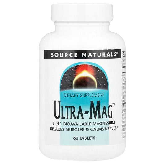 Source Naturals, Ultra-Mag™, 60 Tablets - Medaid International