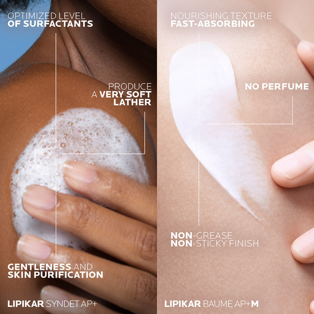 La Roche Posay Lipikar Baume AP+M Moisturising Body Balm For Dry & Eczema-Prone Skin 200ml