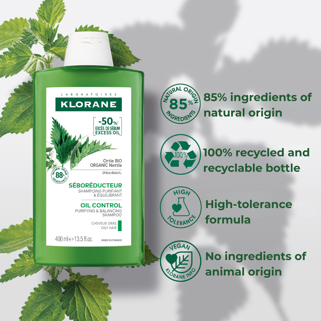 KLORANE Shampoo With Ortie Buy 2 Get 1 FREE