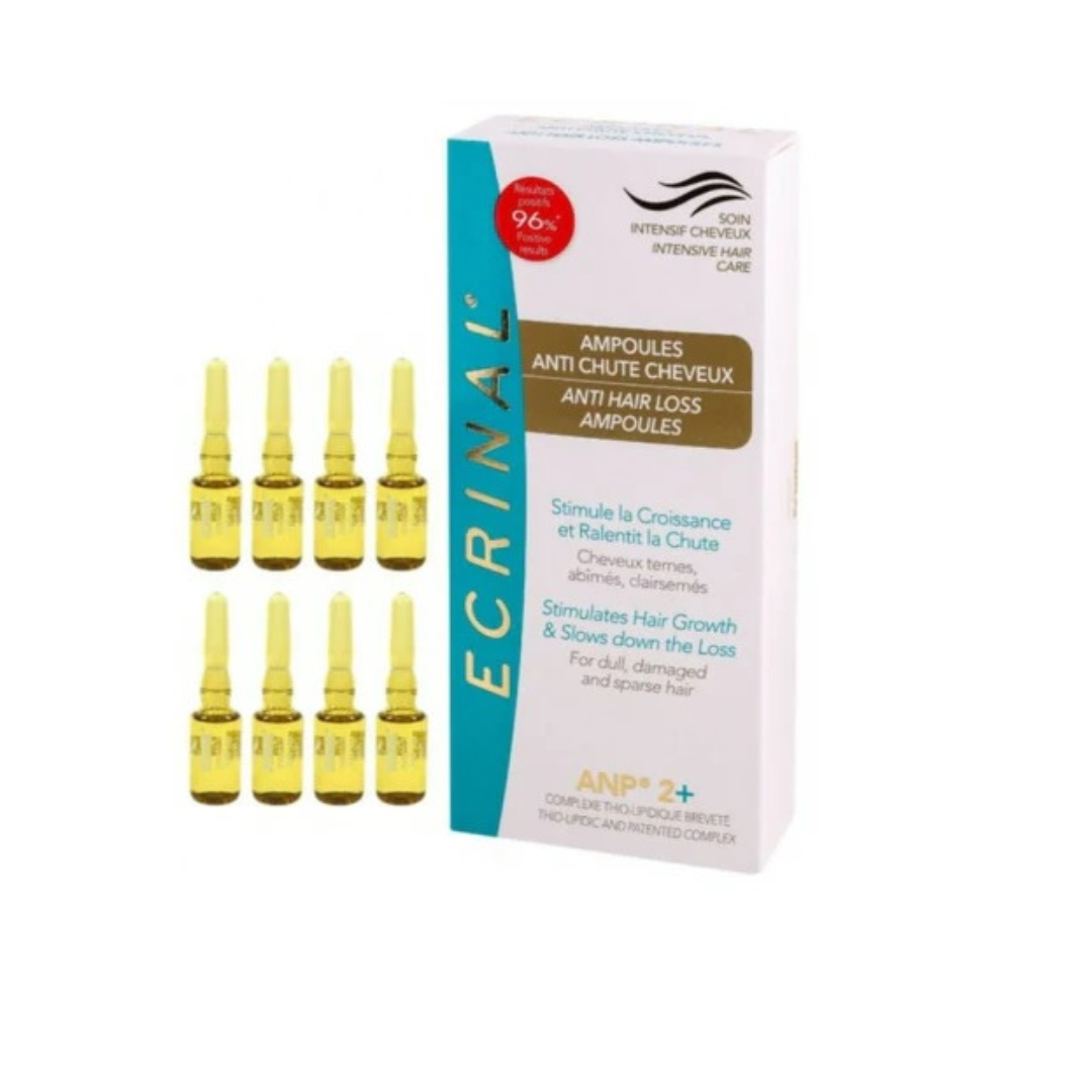 Ecrinal Anti Hair Loss Ampoules Intensive Care - 8 Vials