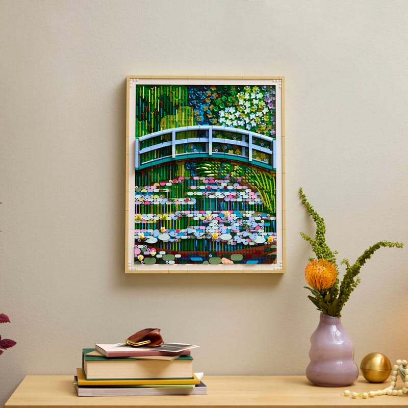 LEGO Art Claude Monet Bridge over Water Lilies (31220)