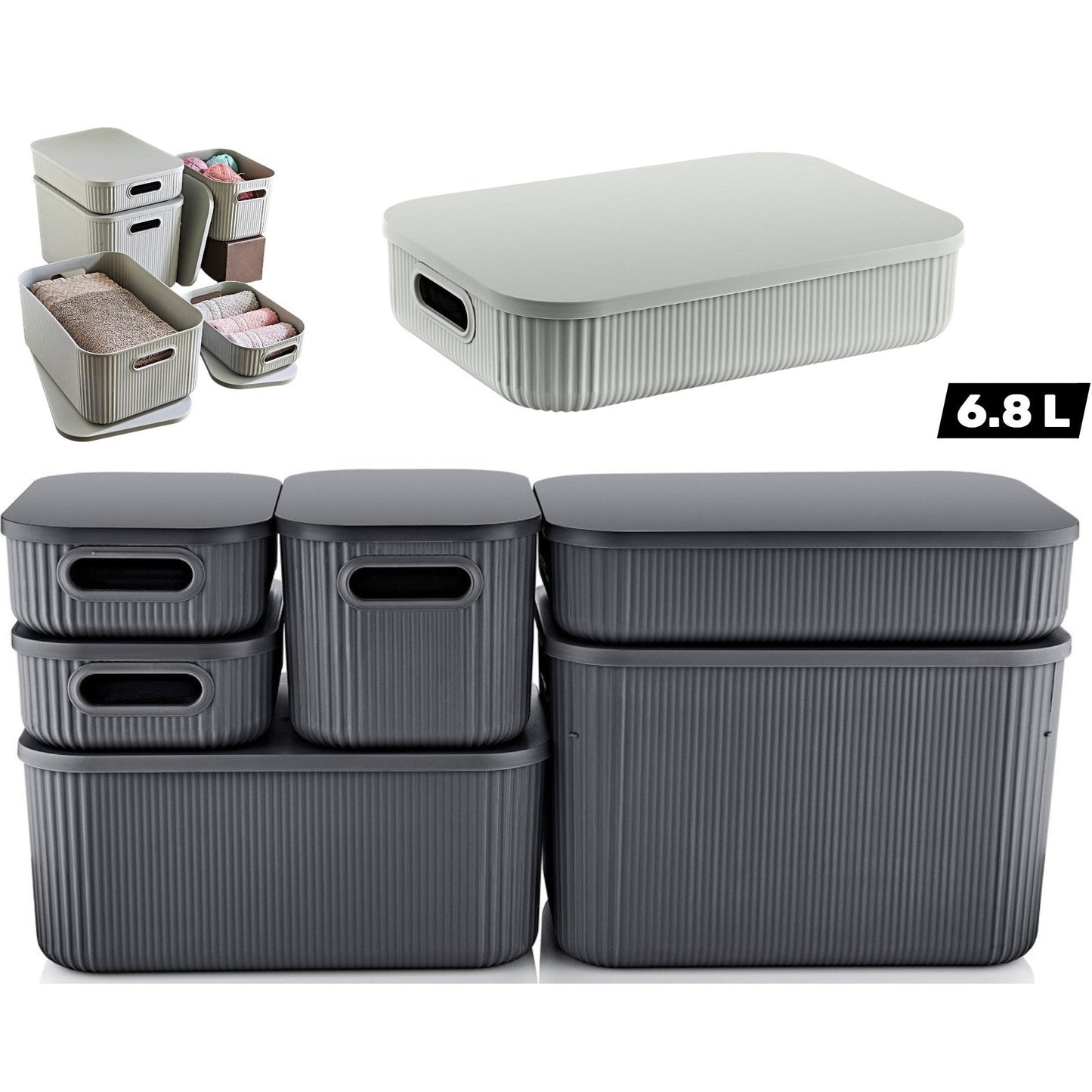 Pure 6.8 L Storage Box