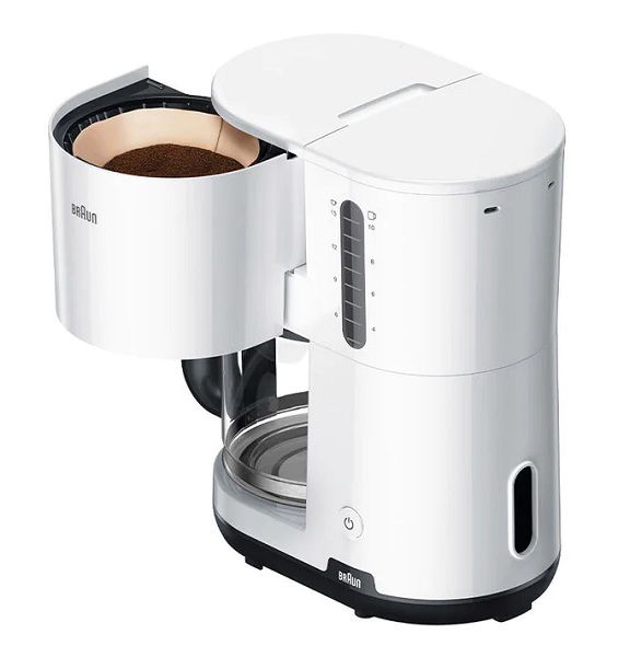 Braun breakfast1 Coffee maker KF 1100 White