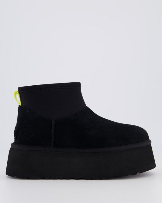 UGG Women's Black  Classic Mini Dipper Ankle Boots |UGG in Lebanon