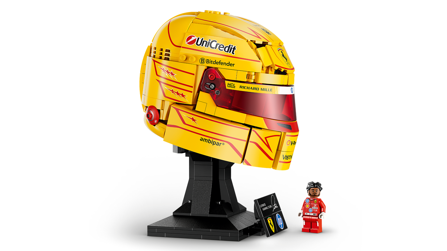 LEGO Scuderia Ferrari HP Lewis Hamilton Helmet (43022)