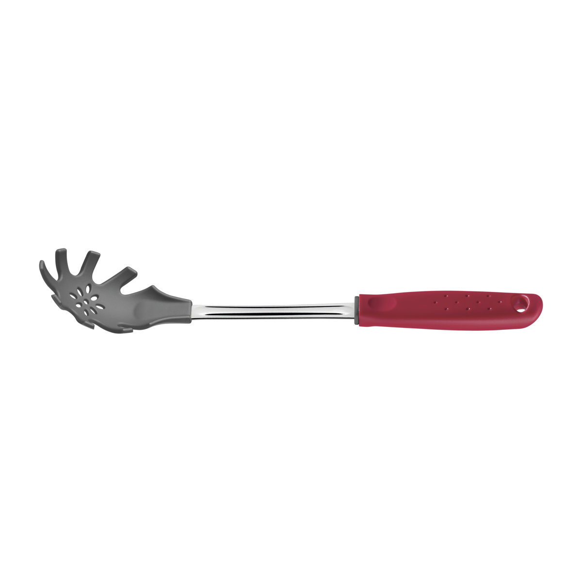 Tramontina universal spoon with red handle