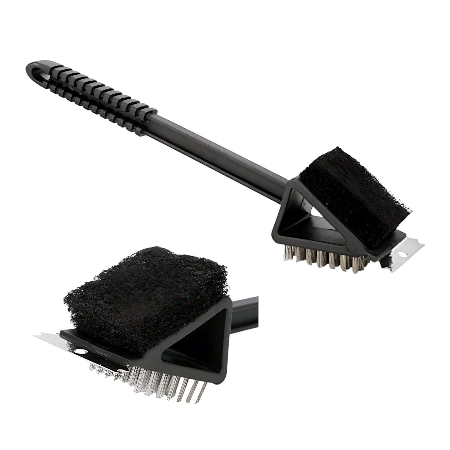 3 in 1 Grill Brush with Long Handle