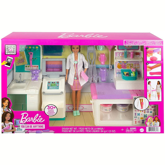 Barbie Fast Cast Clinic Playset