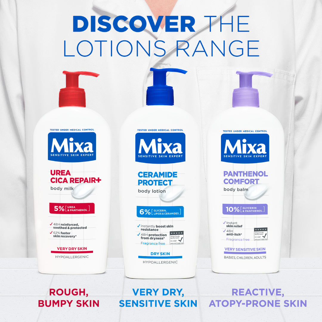 Mixa Ceramide Protect Body Lotion - For Dry, Very Dry and Sensitive Skin - 250 ml