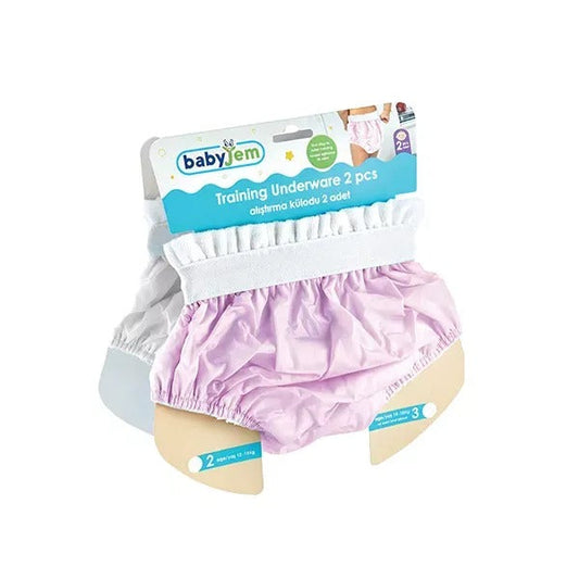 Babyjem Luxury Training Underwear – 2 Pieces (Pink)