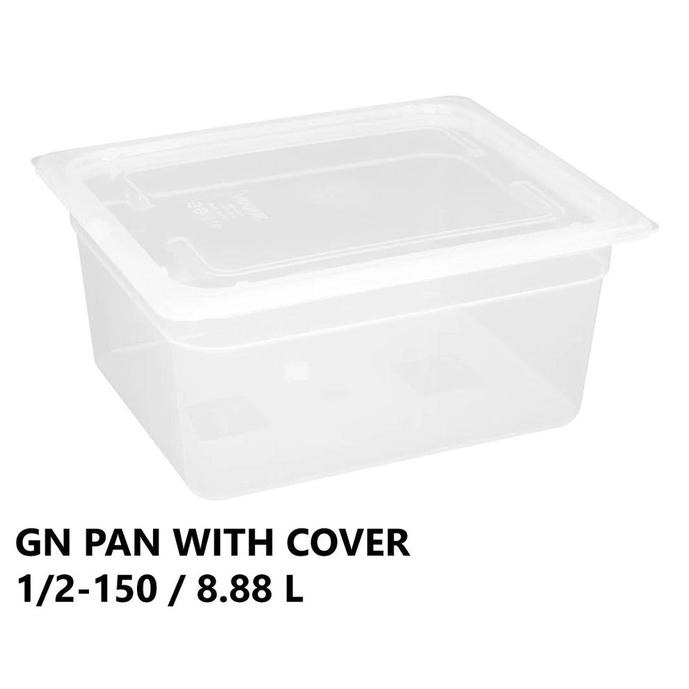 Gastronorm Plastic Storage Container 1/2 150 mm - 8.88 L