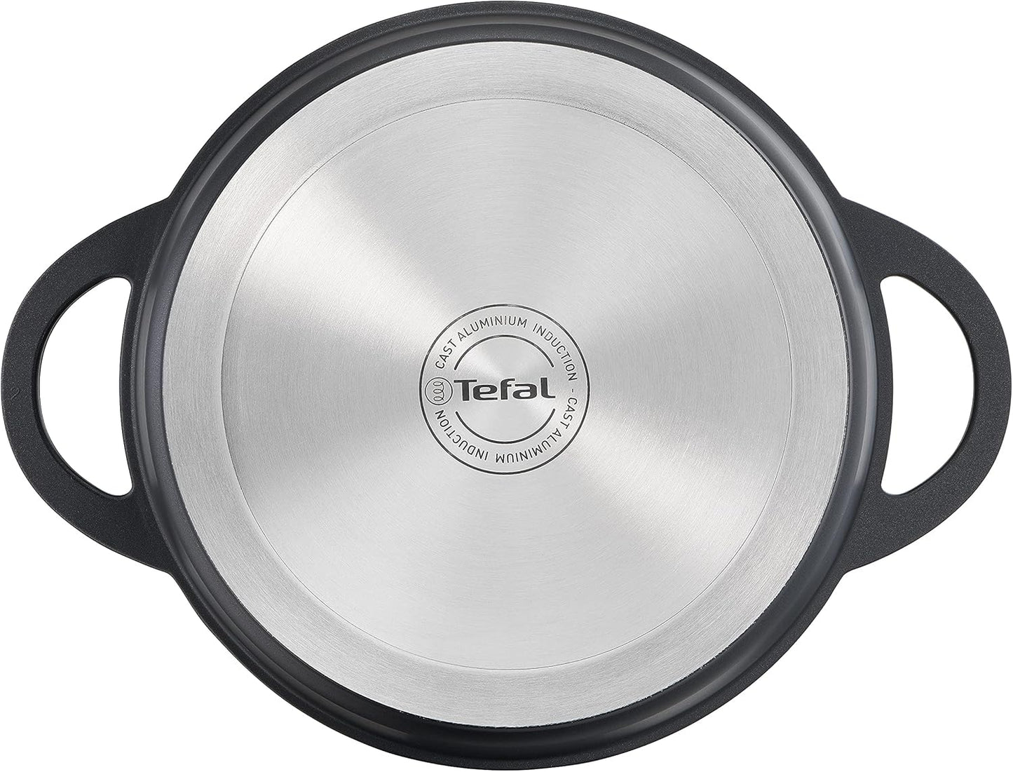 TEFAL Trattoria Set 3 Casseroles 20, 24, 28cm Cast Alum Oven 250°C