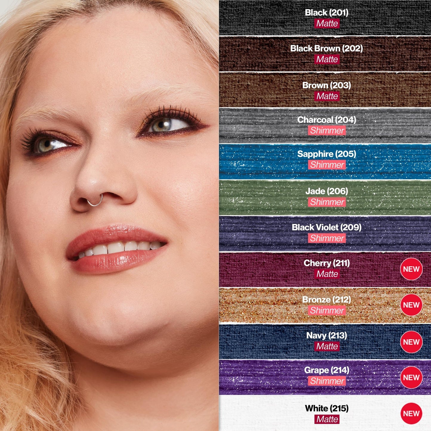 Revlon ColorStay Pencil Waterproof Eyeliner, Smudge-Proof, Eye Makeup with Built-In Sharpener, 202 Black Brown, 0.01 oz - Medaid International