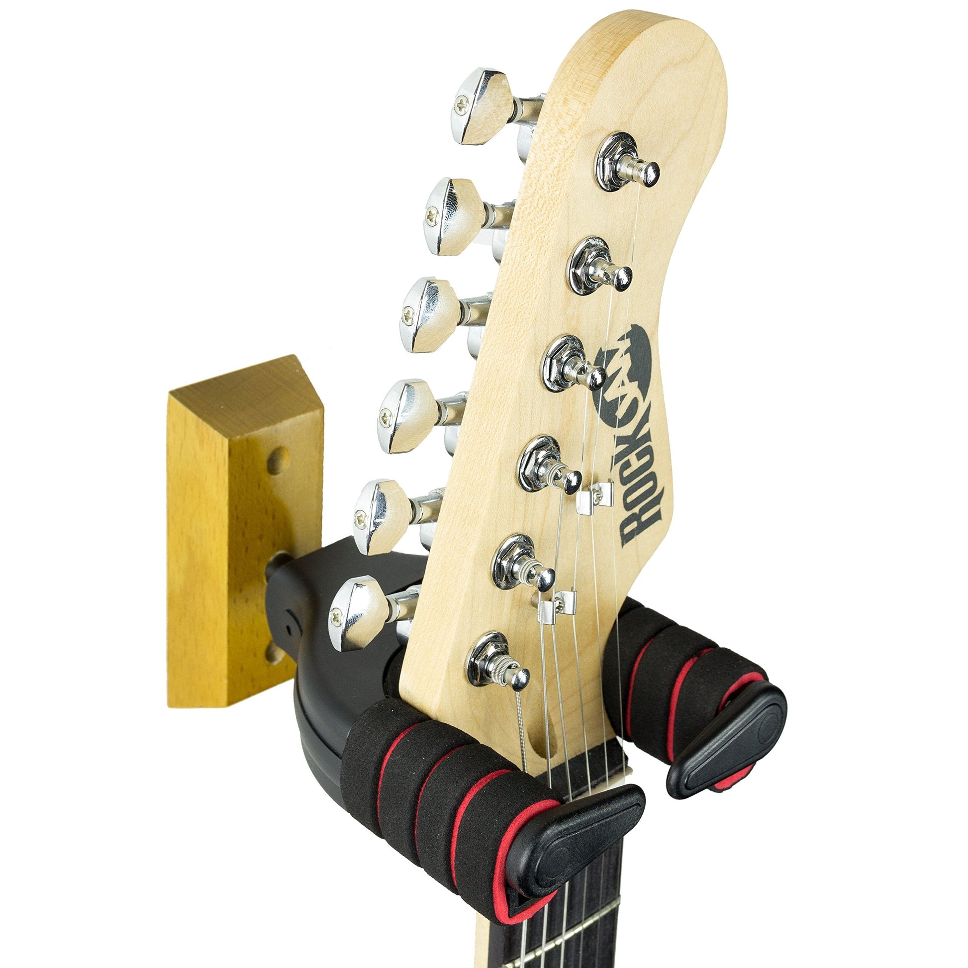 RockJam Guitar Hanger and Wall Mounts for Acoustic and Electric Guitars - Medaid International