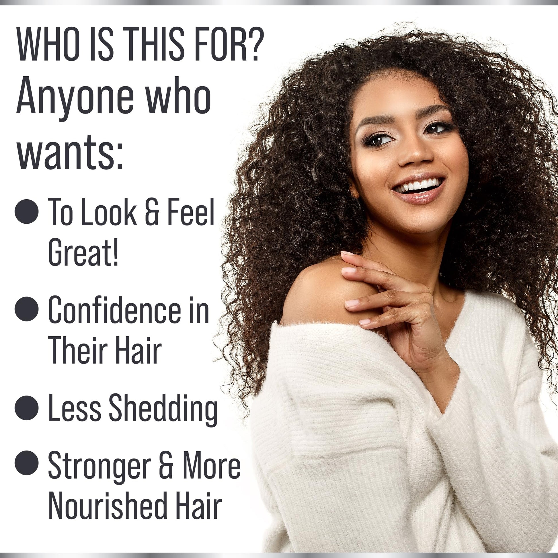 11-in-1 Vegan Hair Growth Vitamins for Thinning & Brittle Hair – Advanced Vitamin Complex with 5000mcg Biotin, Pumpkin Seed, Zinc. Supports Thicker, Healthier-Looking Scalp for Women & Men - Medaid International