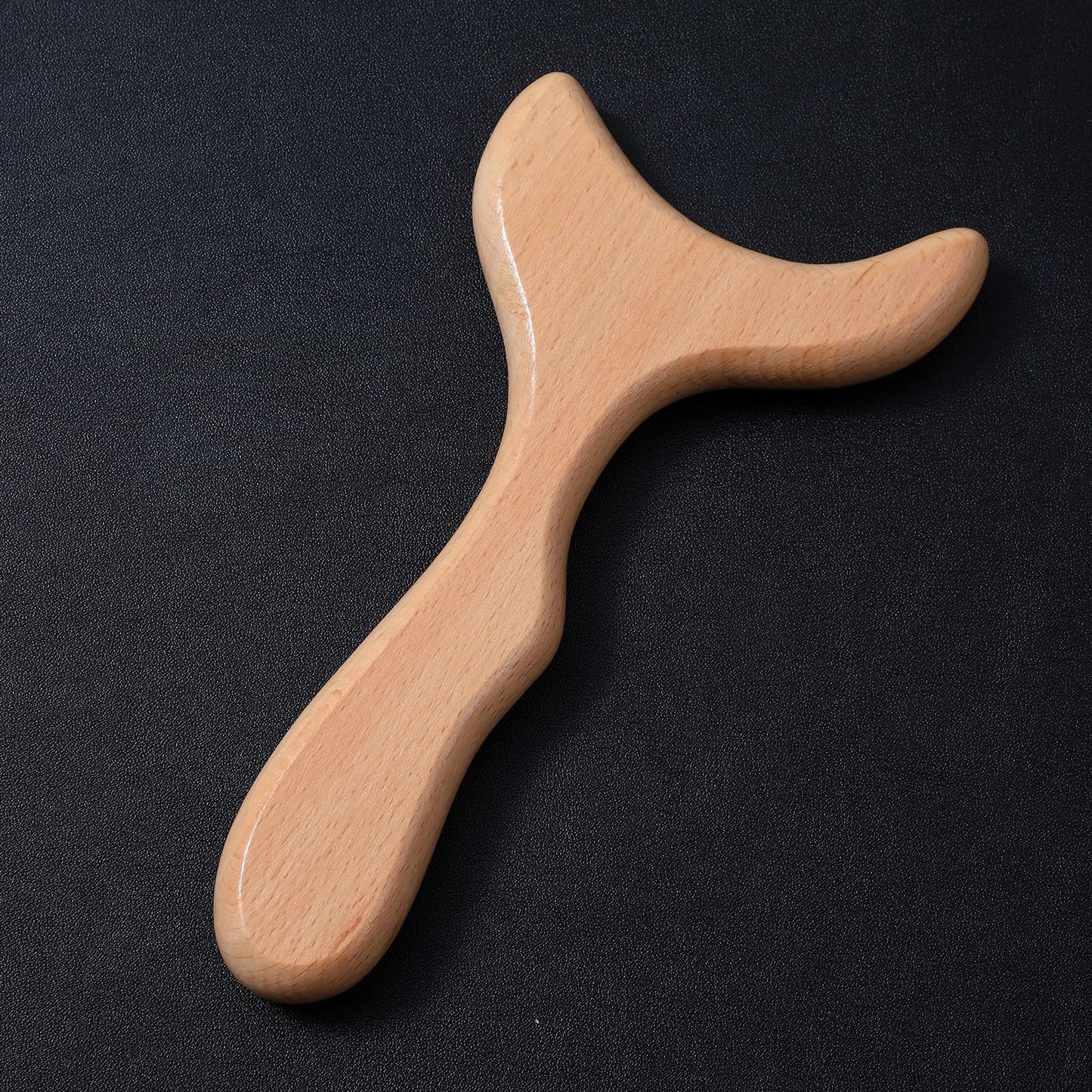 Ymapinc Wood Therapy Massage Tools, Small Fishtail Massage Tool,Lymphatic Drainage Massager,Body Gua Sha Tool for Muscle Relaxation, Body Sculpting Cellulite Reduction - Medaid International