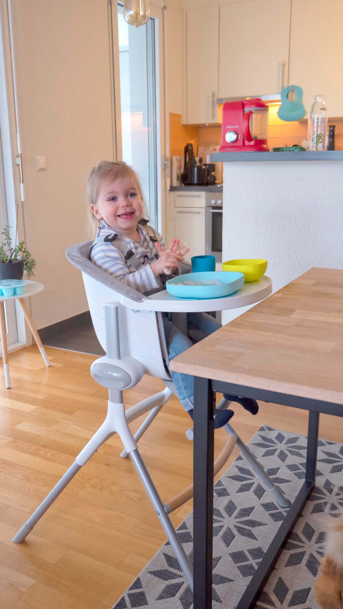 Béaba Silicone Meal Set with Suction Pad (4m+)