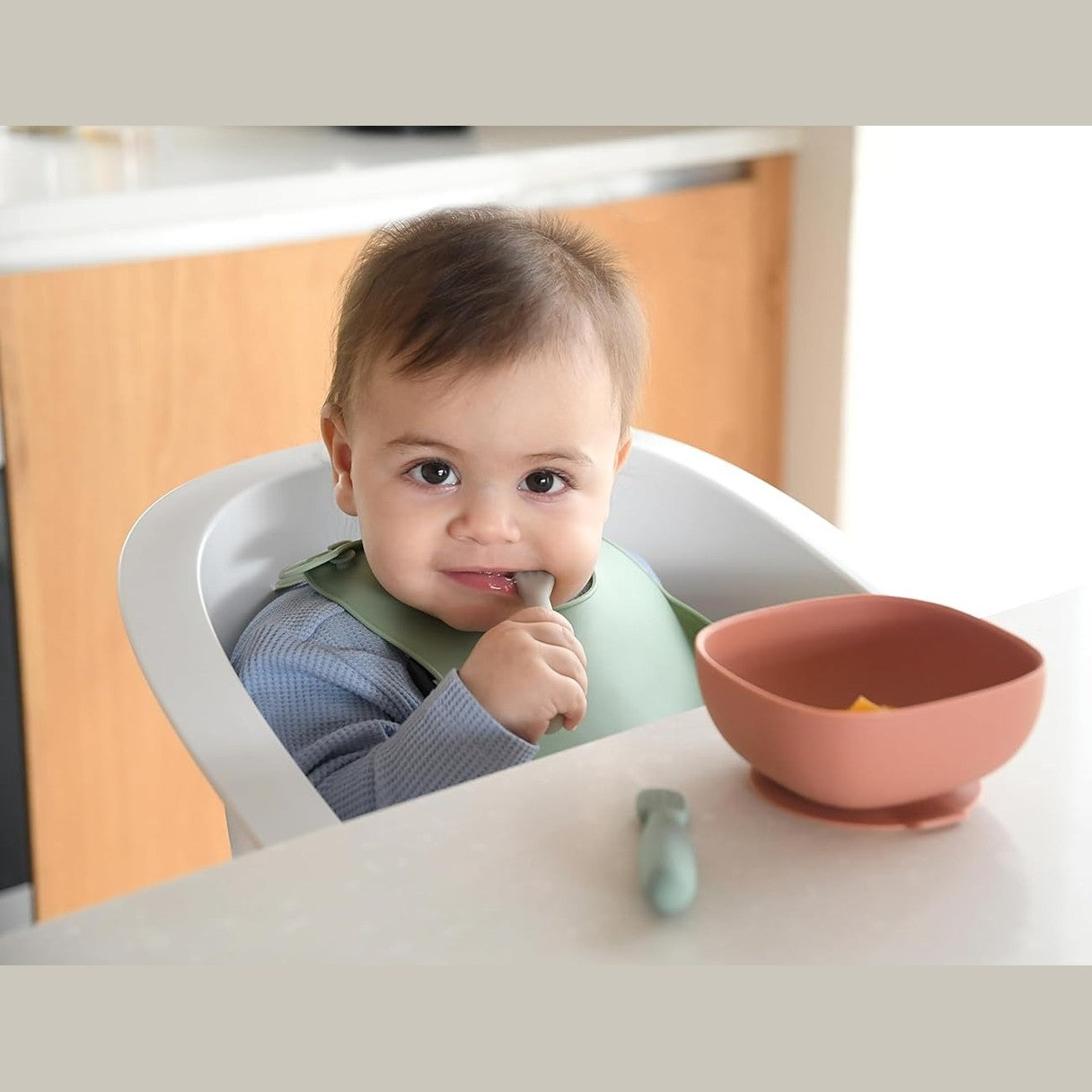 Béaba Silicone Baby Pre-Spoons – Starter Set