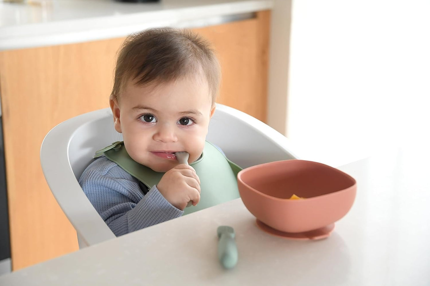 Béaba Silicone Baby Pre-Spoons – Starter Set