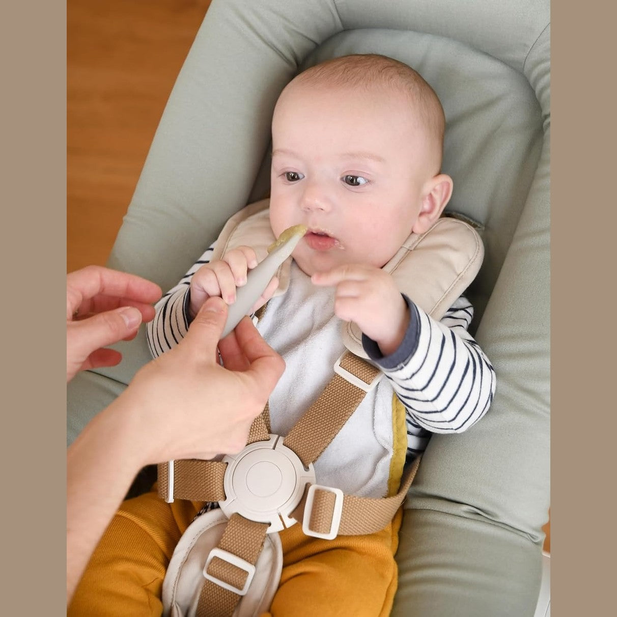 Béaba Silicone Baby Pre-Spoons – Starter Set