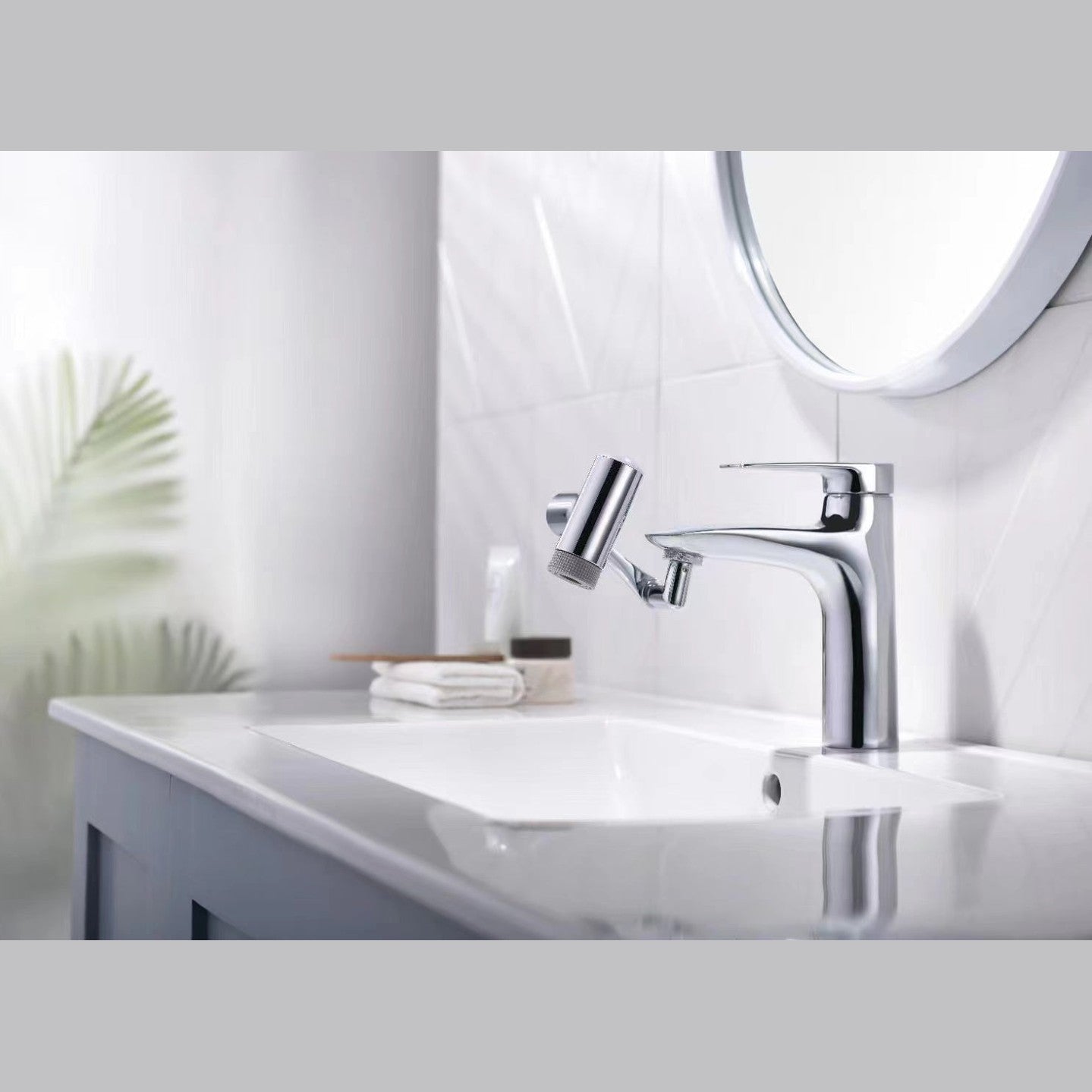 Smart Bathroom Faucet with Temperature Display