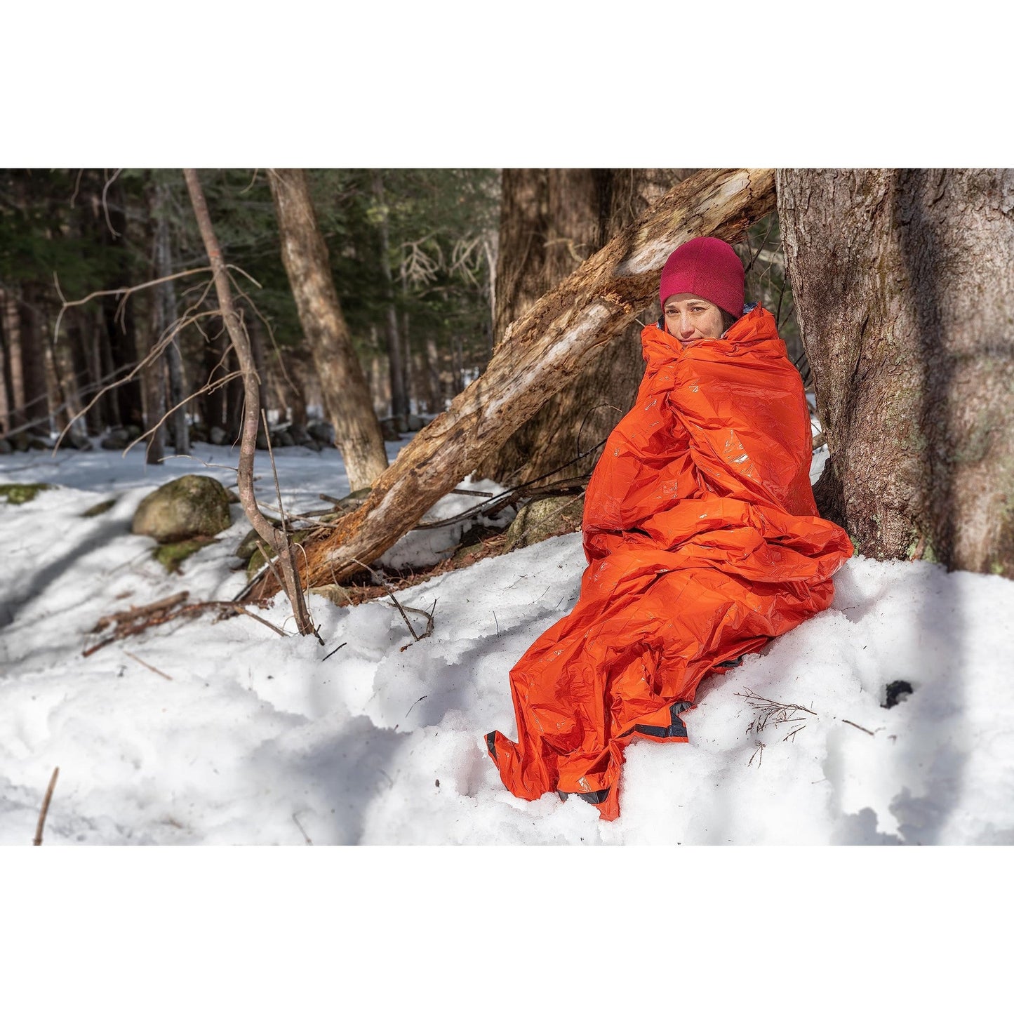 Survive Outdoors Longer 90% Emergency Bivvy - Comes with Survival Whistle & Tinder Paracord Drawstring - Add to Emergency Kit & Hiking Gear - Waterproof, Windproof & Tear-Resistant