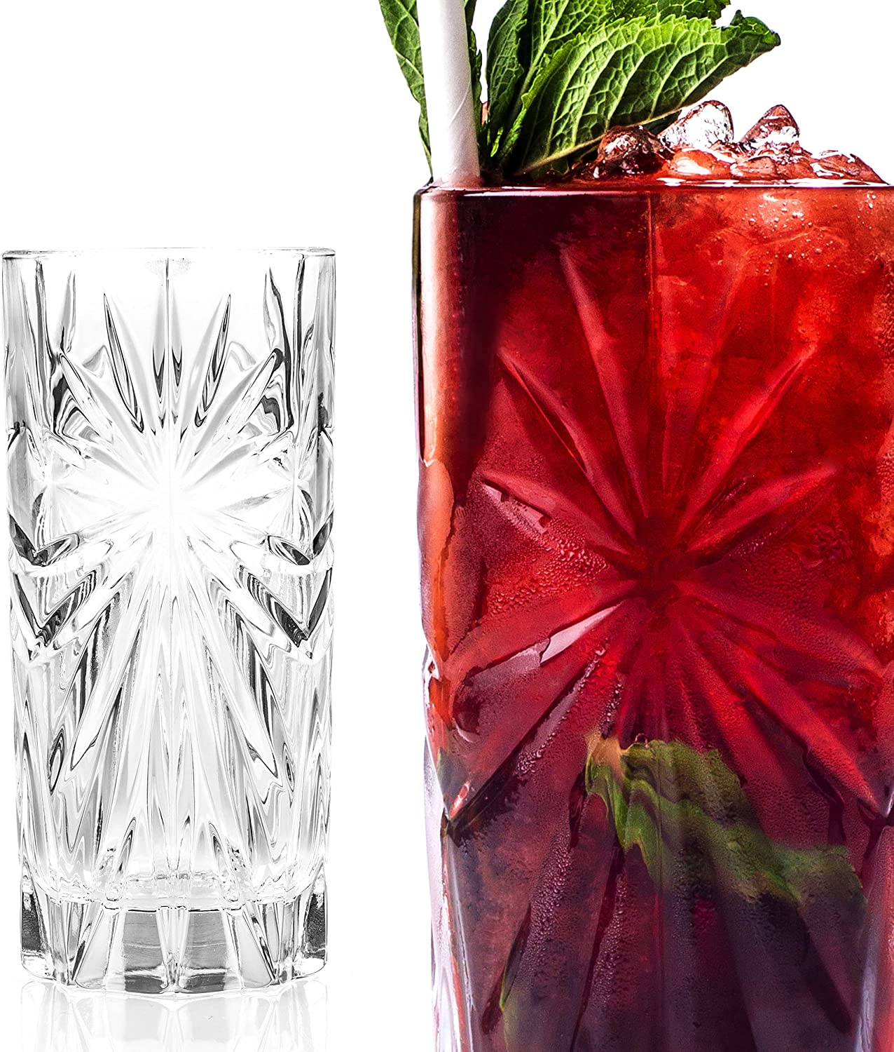 RCR oasis hiball tumbler 38cl - set of 6