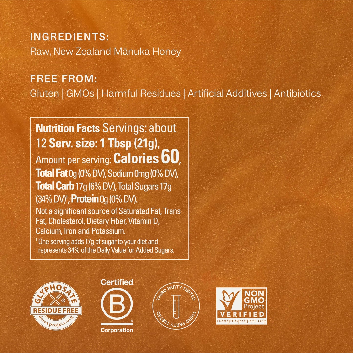 Manukora Raw Manuka Honey MGO 50+, New Zealand Honey, Non-GMO, 3rd-Party Tested, Glyphosate Residue Free Certified, 2000+ Natural Compounds, Traceable from Hive-to-Hand, Daily Wellness Support – 250g - Medaid International