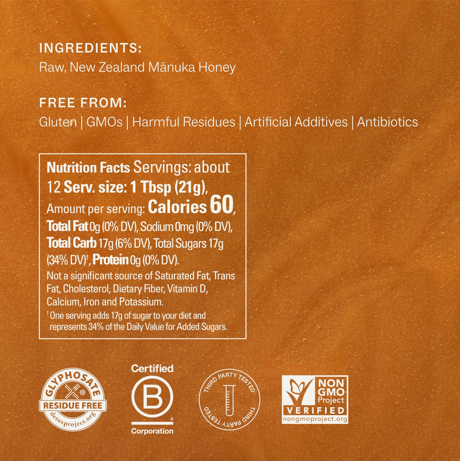 Manukora Raw Manuka Honey MGO 50+, New Zealand Honey, Non-GMO, 3rd-Party Tested, Glyphosate Residue Free Certified, 2000+ Natural Compounds, Traceable from Hive-to-Hand, Daily Wellness Support – 250g - Medaid International
