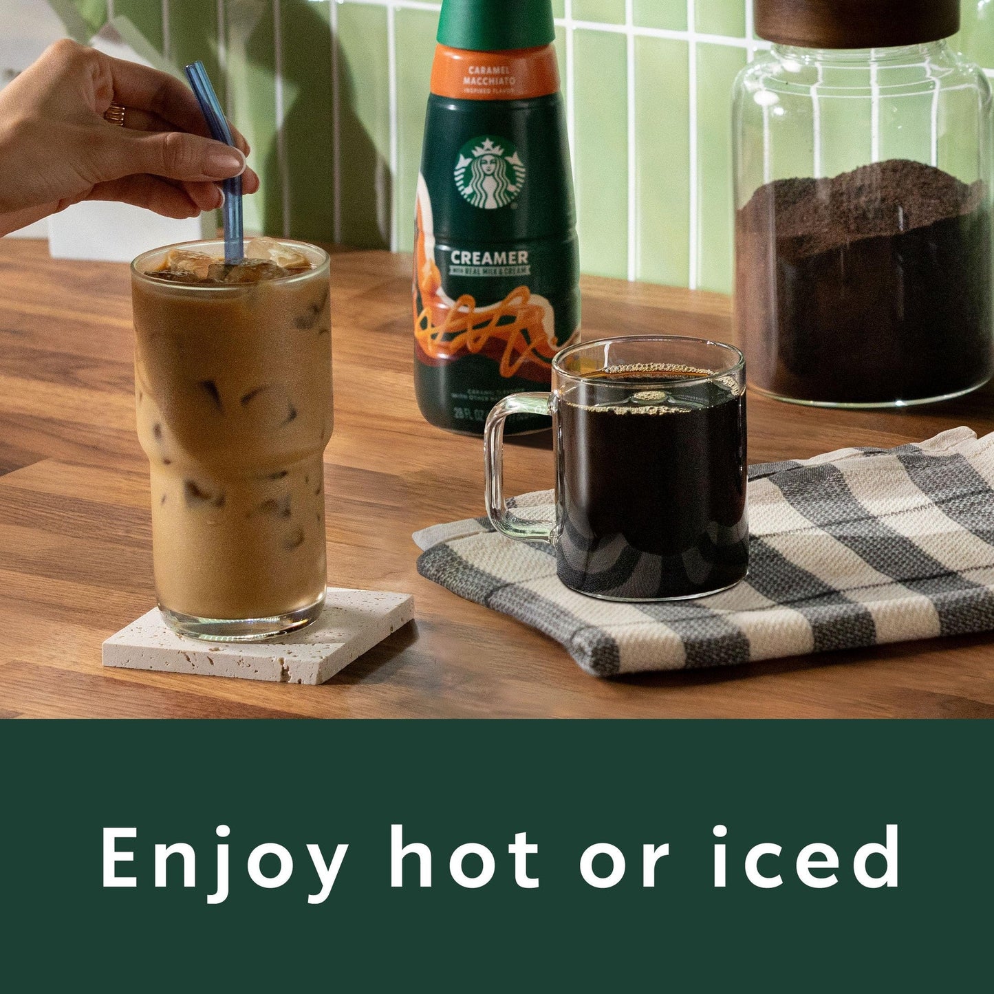 Starbucks Ground Coffee, Dark Roast Hot or Iced Coffee, Morning Joe, Six 12 oz Bags