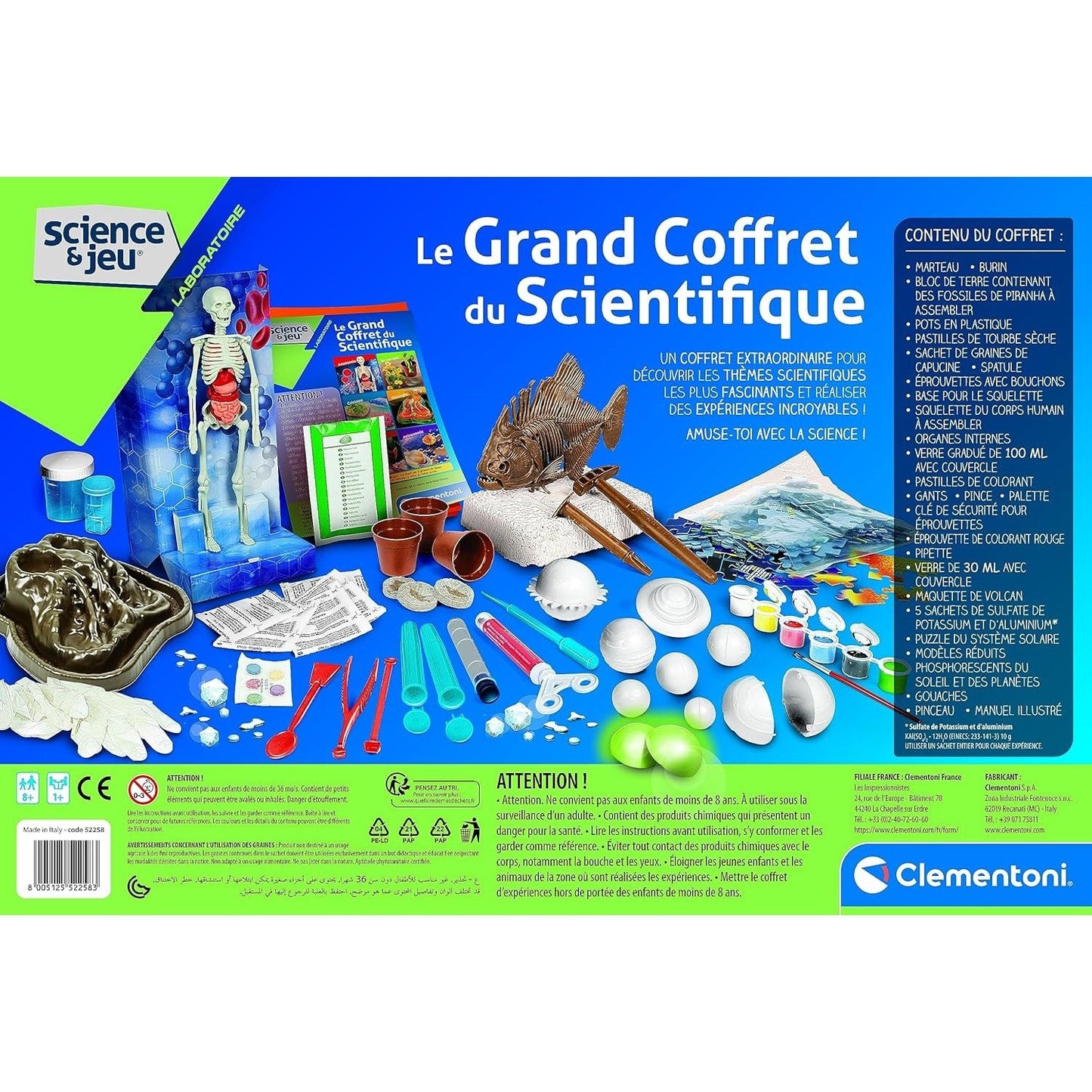 Science & Jeu Laboratoire - Le Grand Coffret Du Scientifique  - FR - Medaid International