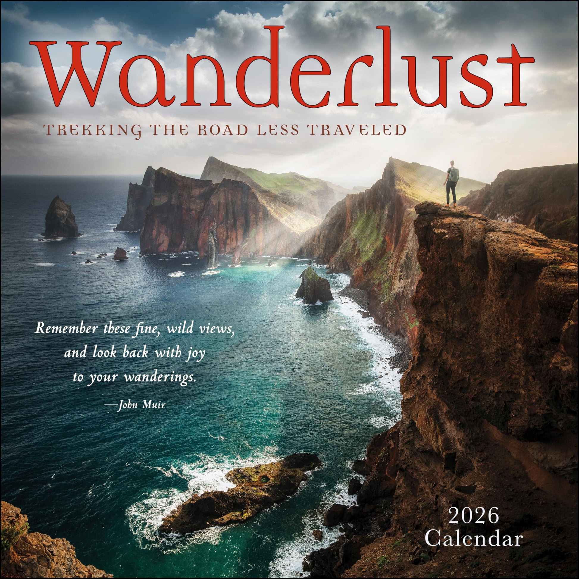 Wanderlust 2026 Wall Calendar: Trekking the Road Less Traveled - Medaid International