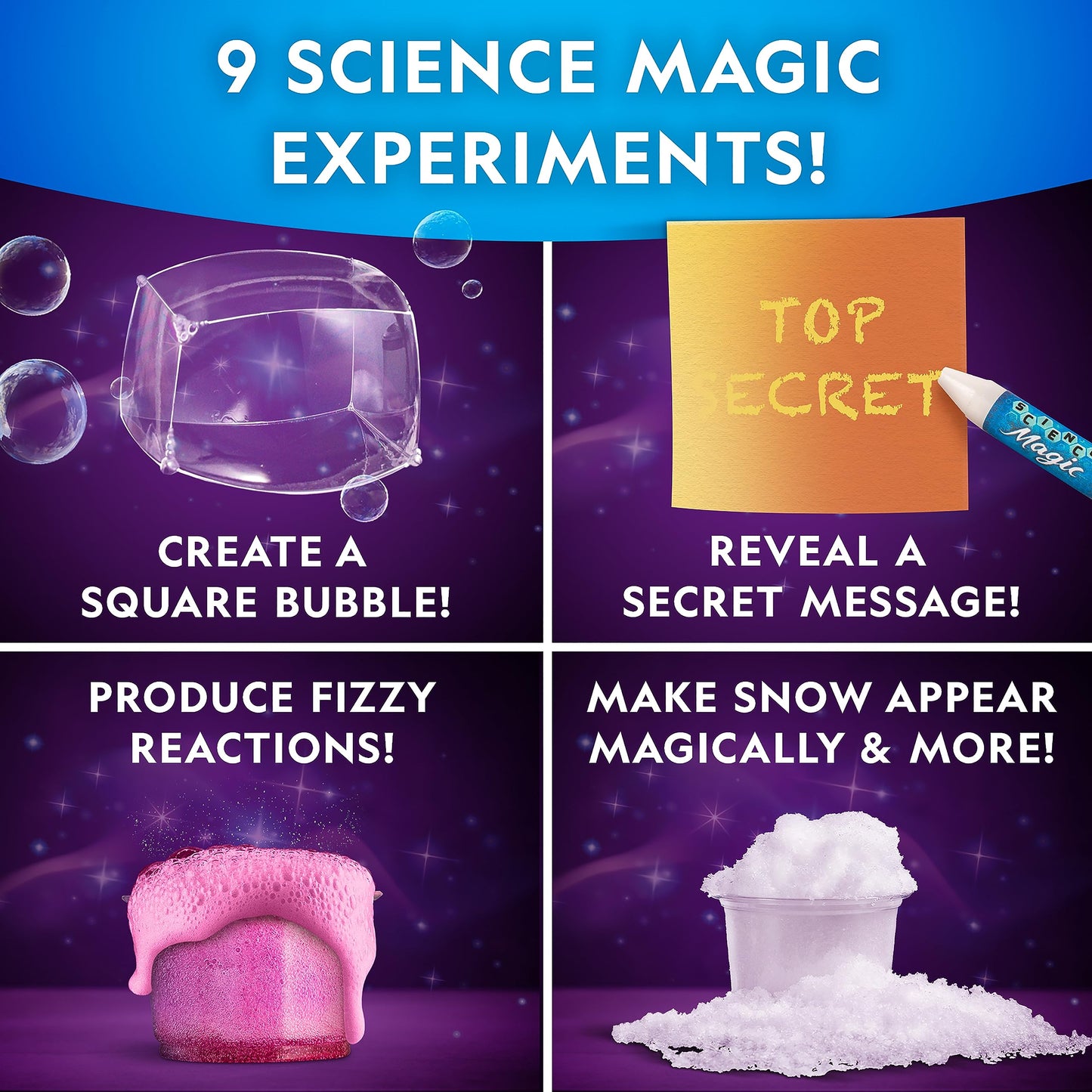 National Geographic Magic Advent Calendar 2025 – 24 Days of Magic Tricks & Science Experiments, Holiday Countdown Calendar for Kids, Christmas Activity - Medaid International