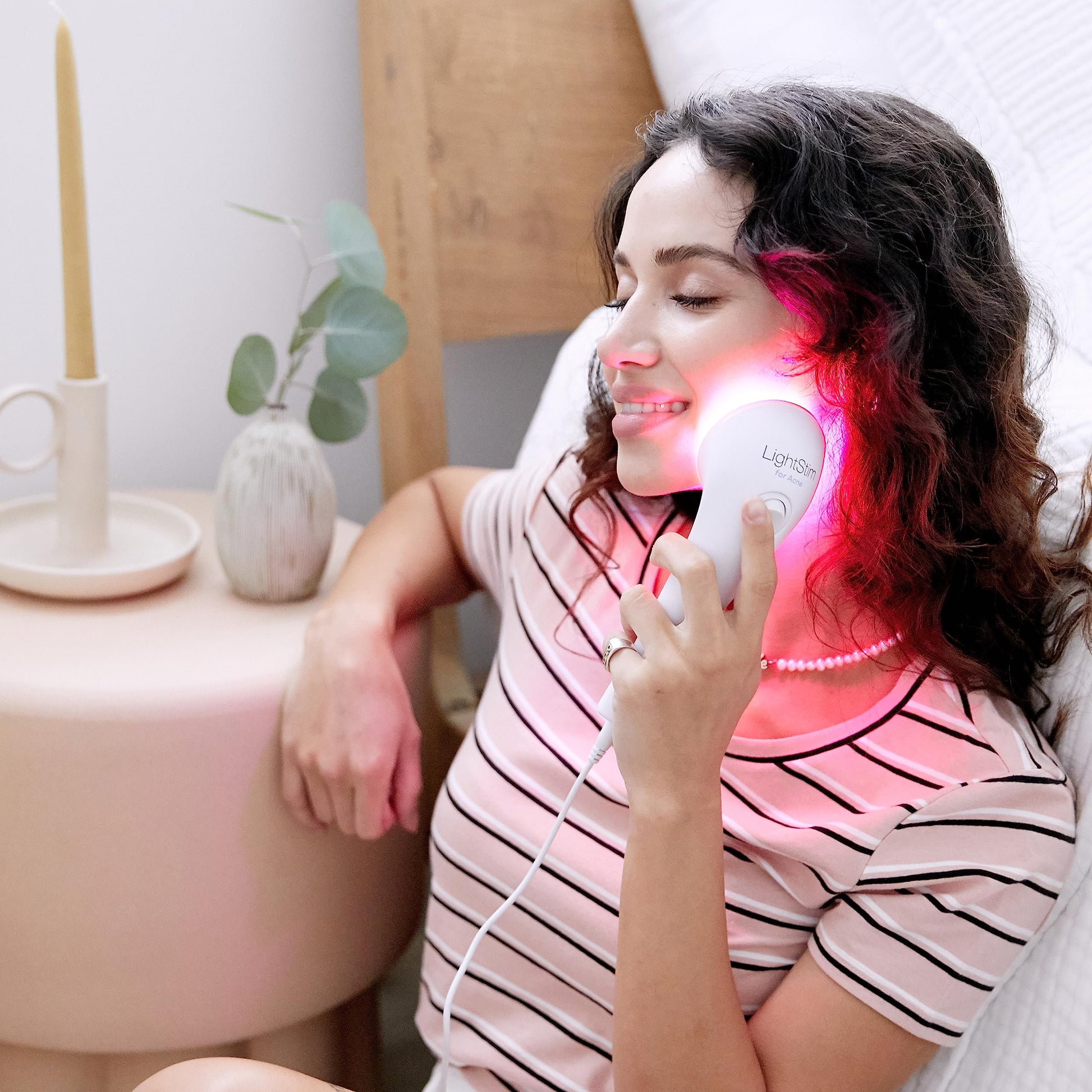 LightStim for Acne LED Red Light Therapy, FDA cleared for mild to moderate acne, reduce acne, calm existing breakouts & restore your skin’s healthy appearance 36 Blue & Red LEDs, 415 & 630 wavelengths - Medaid International