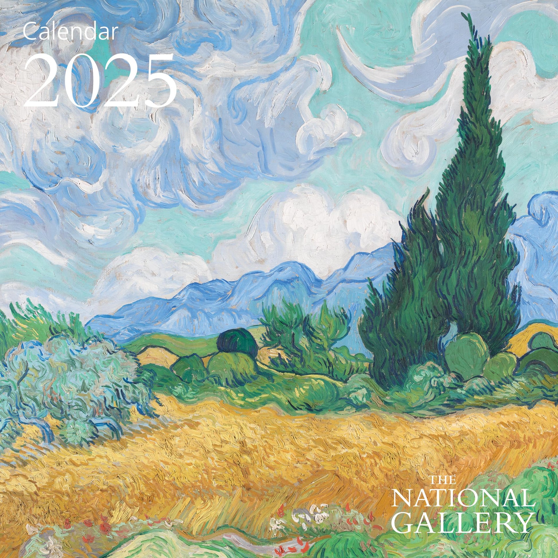 The National Gallery Mini Wall Calendar 2025 (Art Calendar) - Medaid International