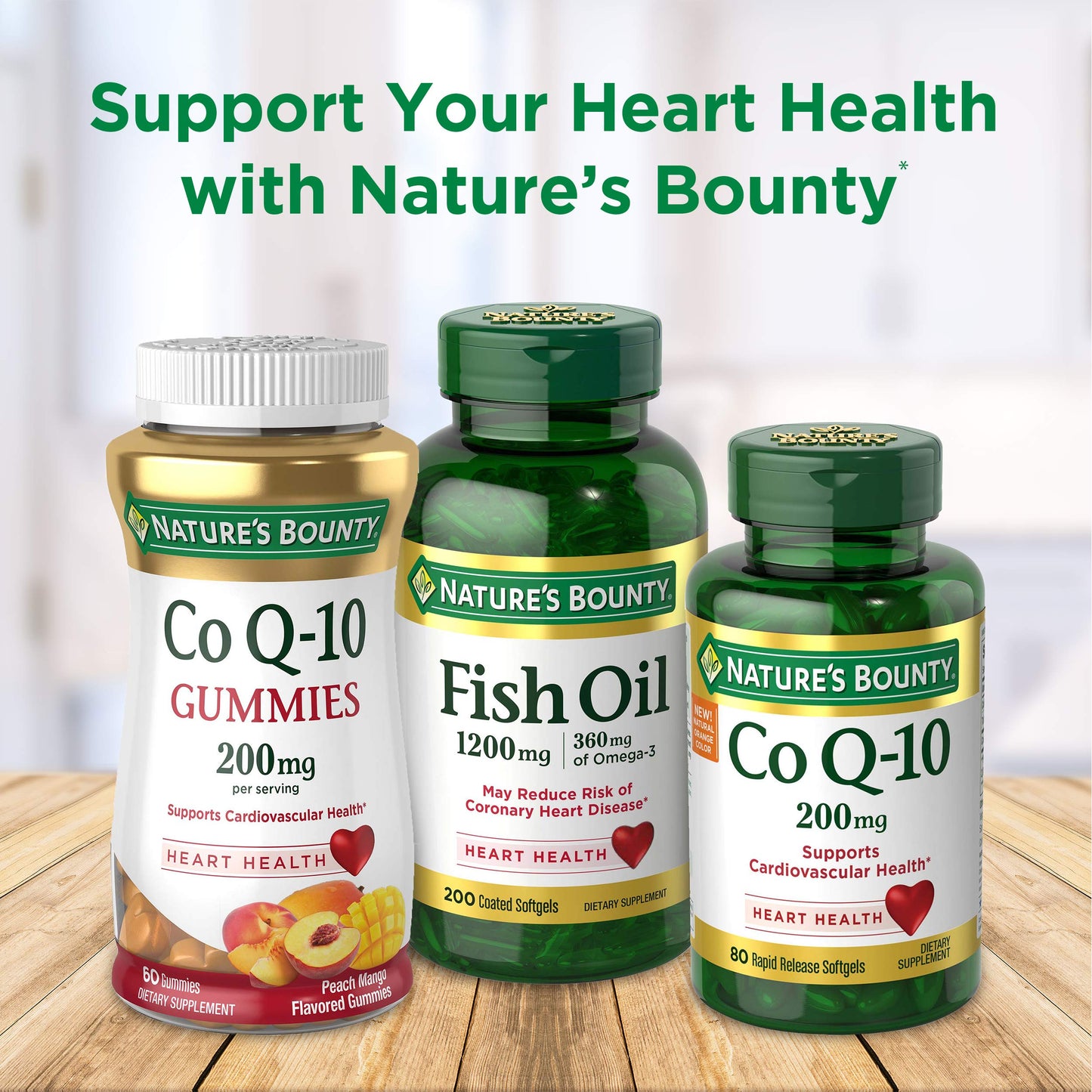 Nature's Bounty Fish Oil, 200 Count - Medaid International