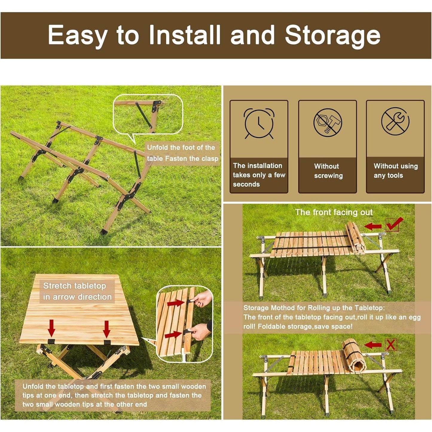 Foldable Camping Table