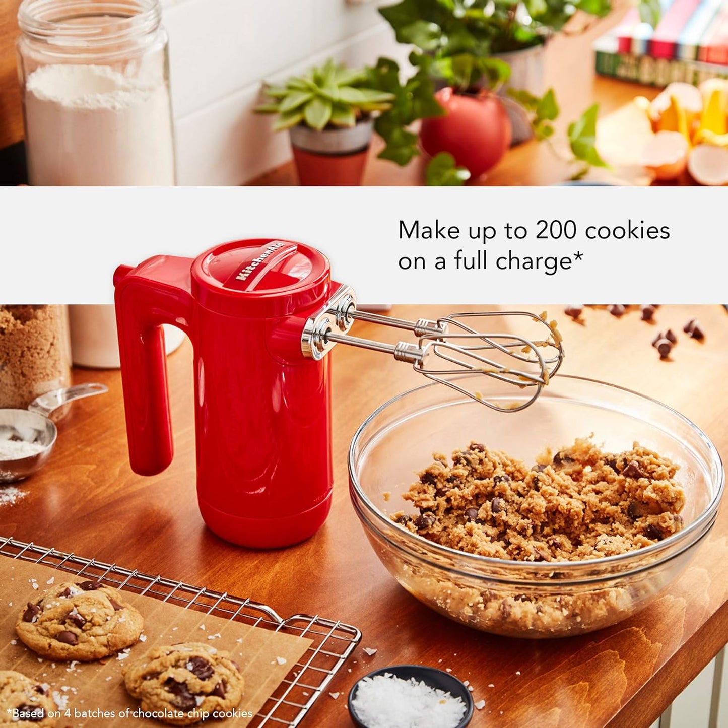 Kitchenaid CORDLESS HAND MIXER - EMPIRE RED