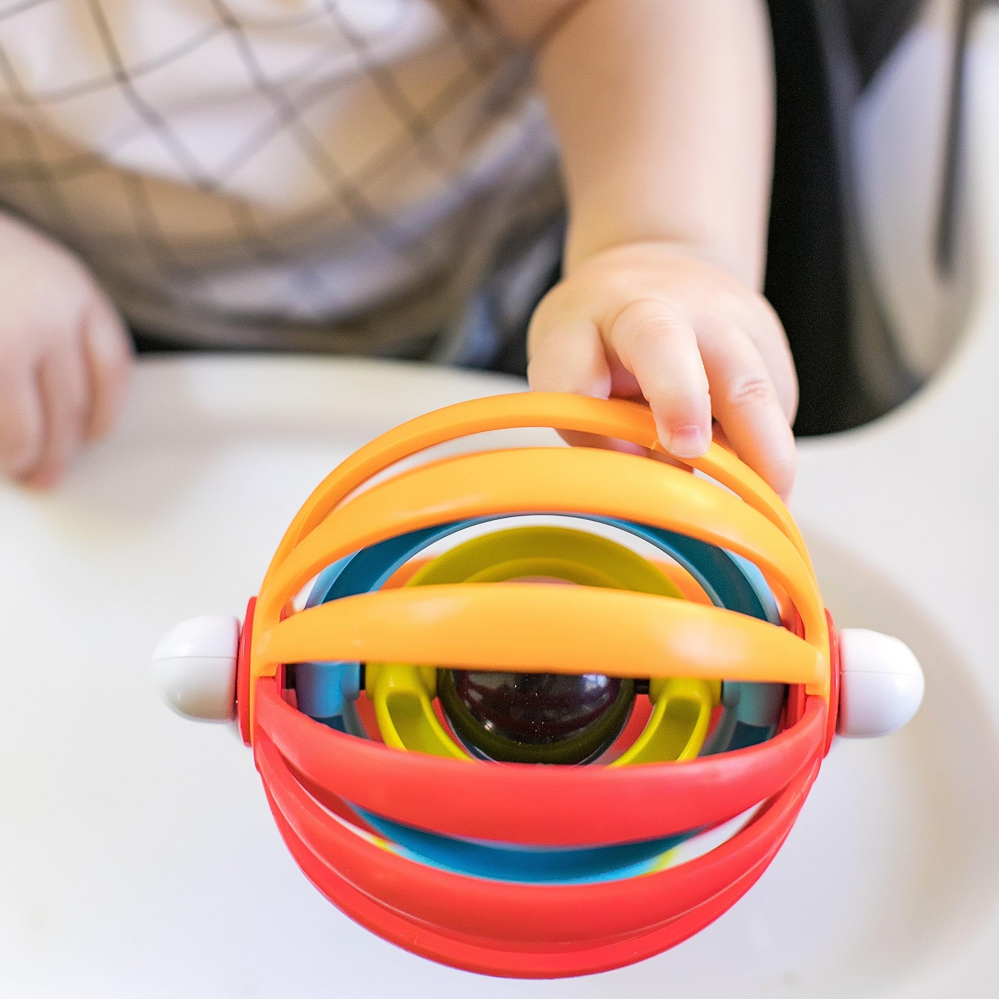 Baby Einstein Sticky Spinner BPA-free Suction Cup High Chair Activity Toy and Tray Toy for Early Development, 3mo+ - Medaid International
