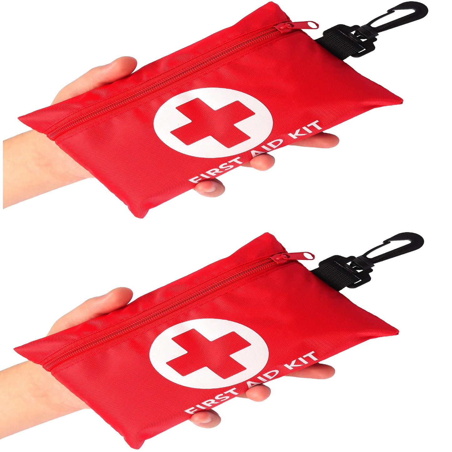 Galaxylense 128 Pcs First Aid Kits Small for Survival Emergency Trauma Military Tactical Medical School Office Home Hunting Camping Hiking Traveling Fishing IFAK EMT Bag 2 Packs