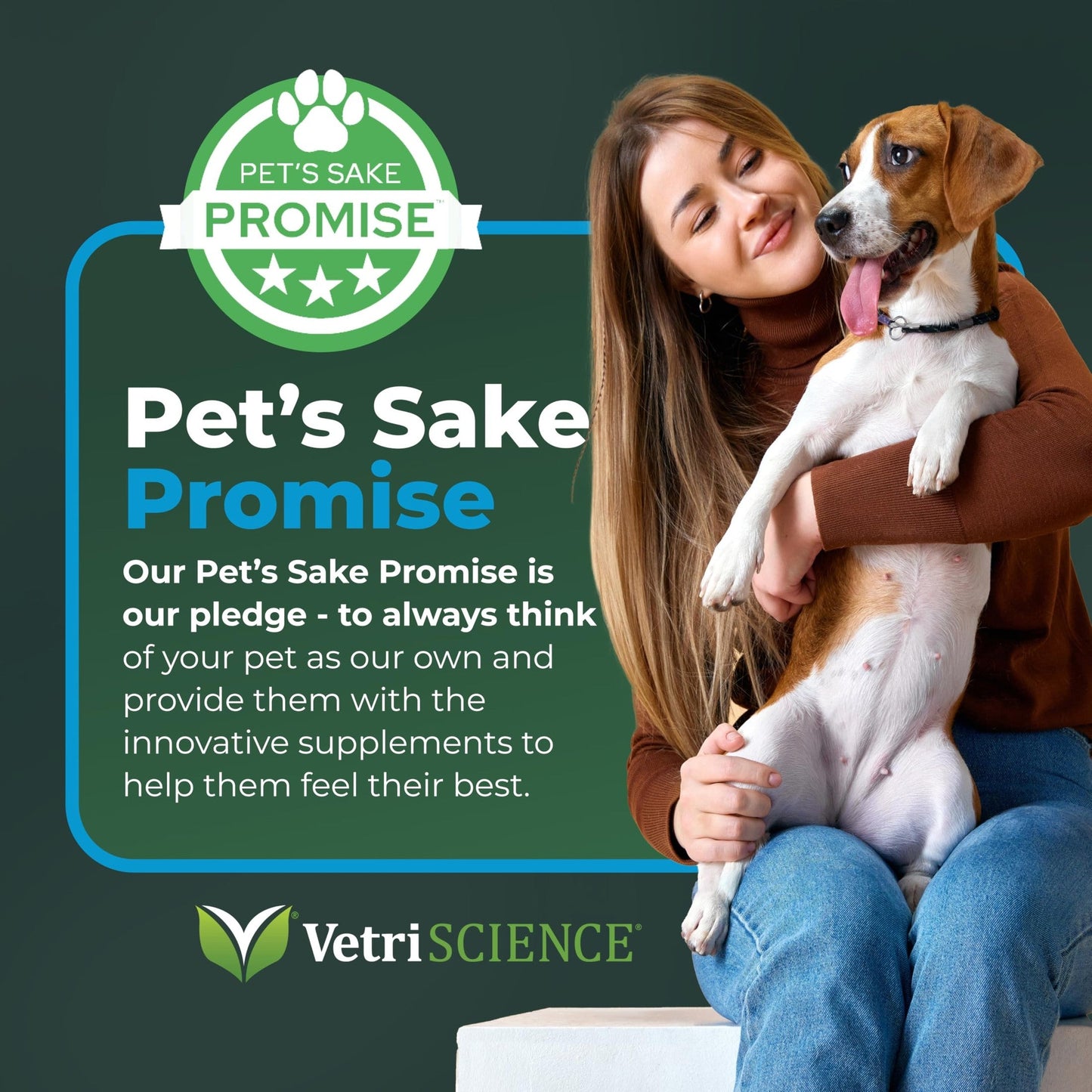VETRISCIENCE Veterinary Strength Healthy Hip & Joint Chews - Joint Health Supplement for Dogs - Supports Mobility & Flexibility - 60 Count