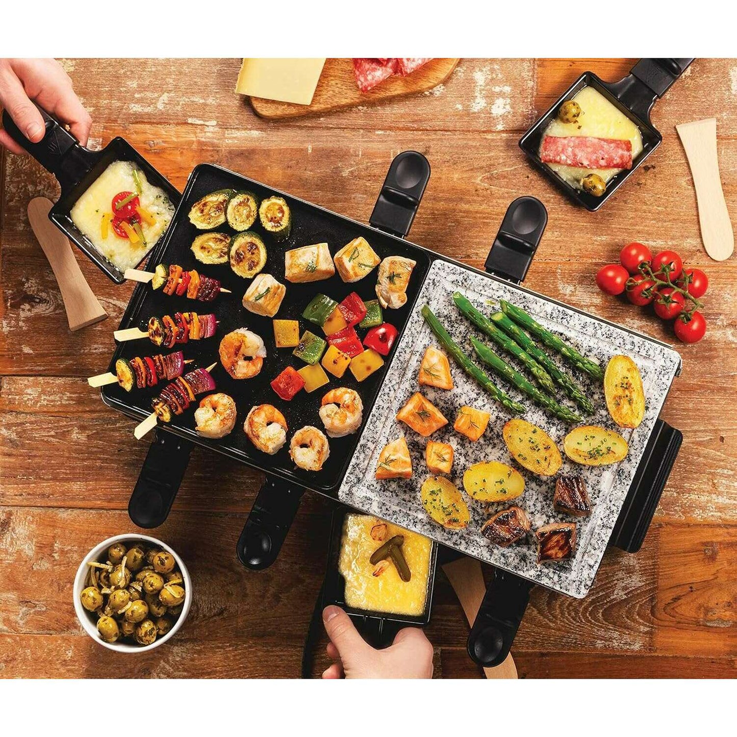 Raclette Multi Grill for 8 People - Medaid International