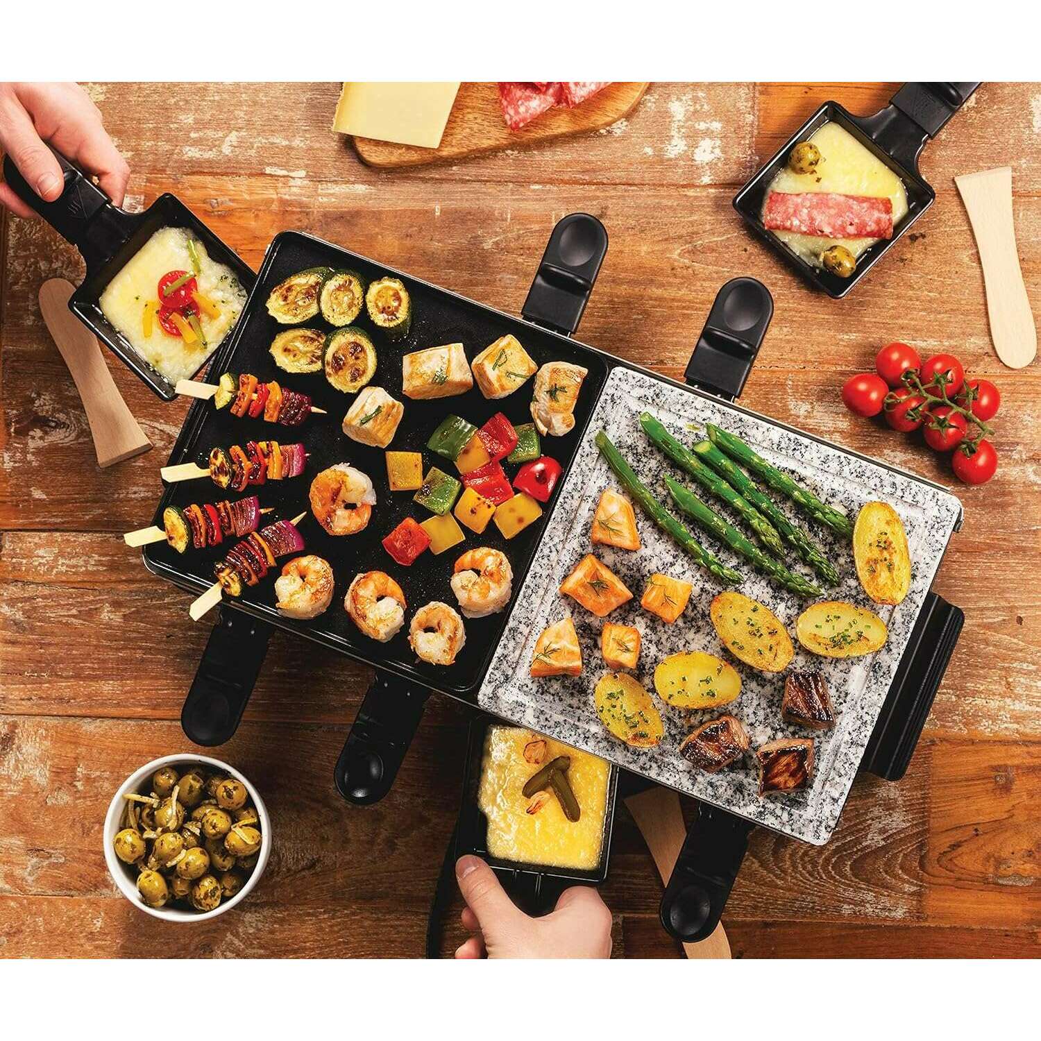 Raclette Multi Grill for 8 People - Medaid International