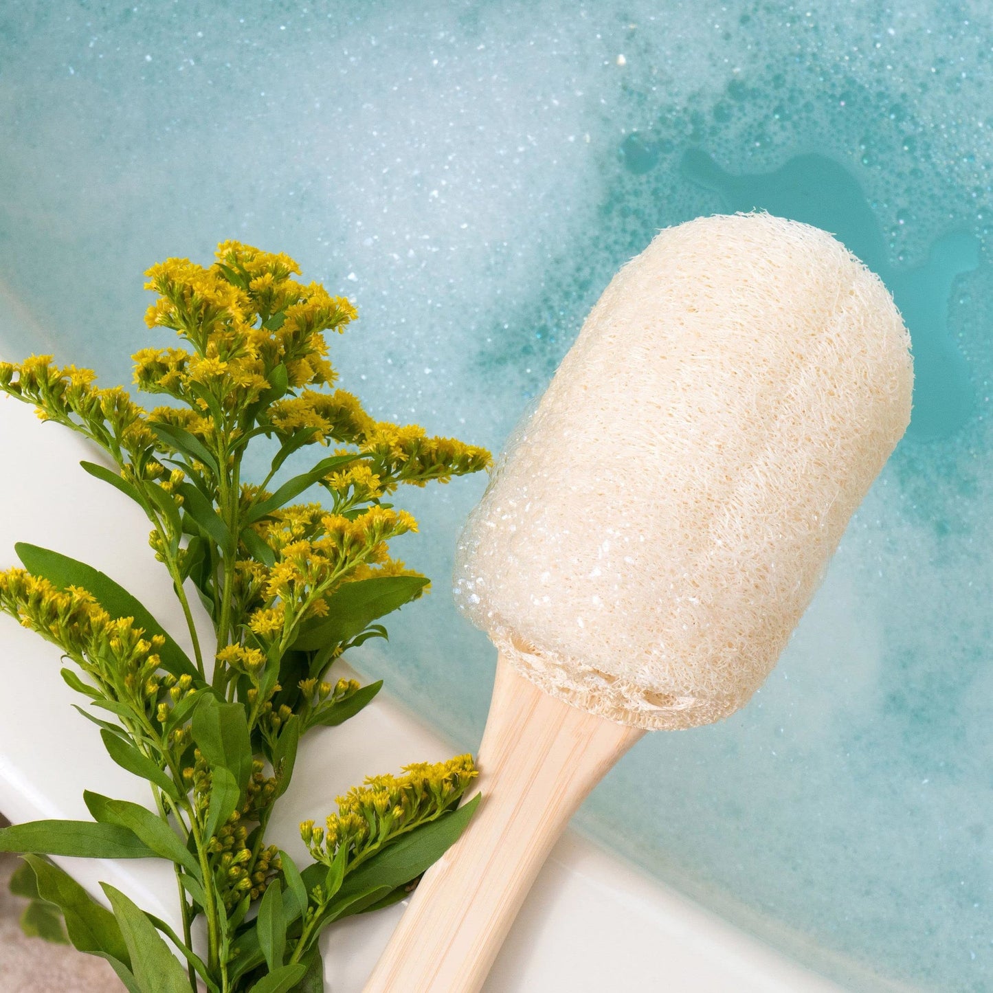 Ecotools loofah bath brush 7401A