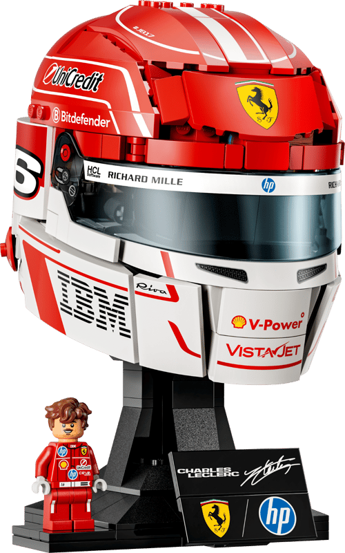 LEGO Scuderia Ferrari HP Charles Leclerc Helmet (43014)