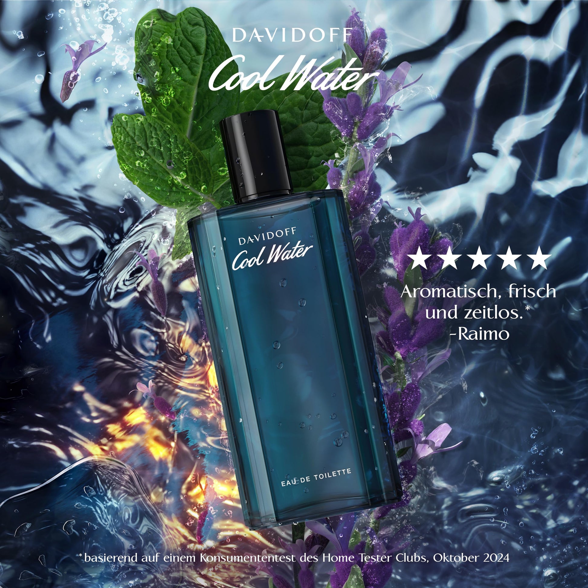 Davidoff Cool Water Edt Spray for Men, 2.5 Fl oz - Medaid International