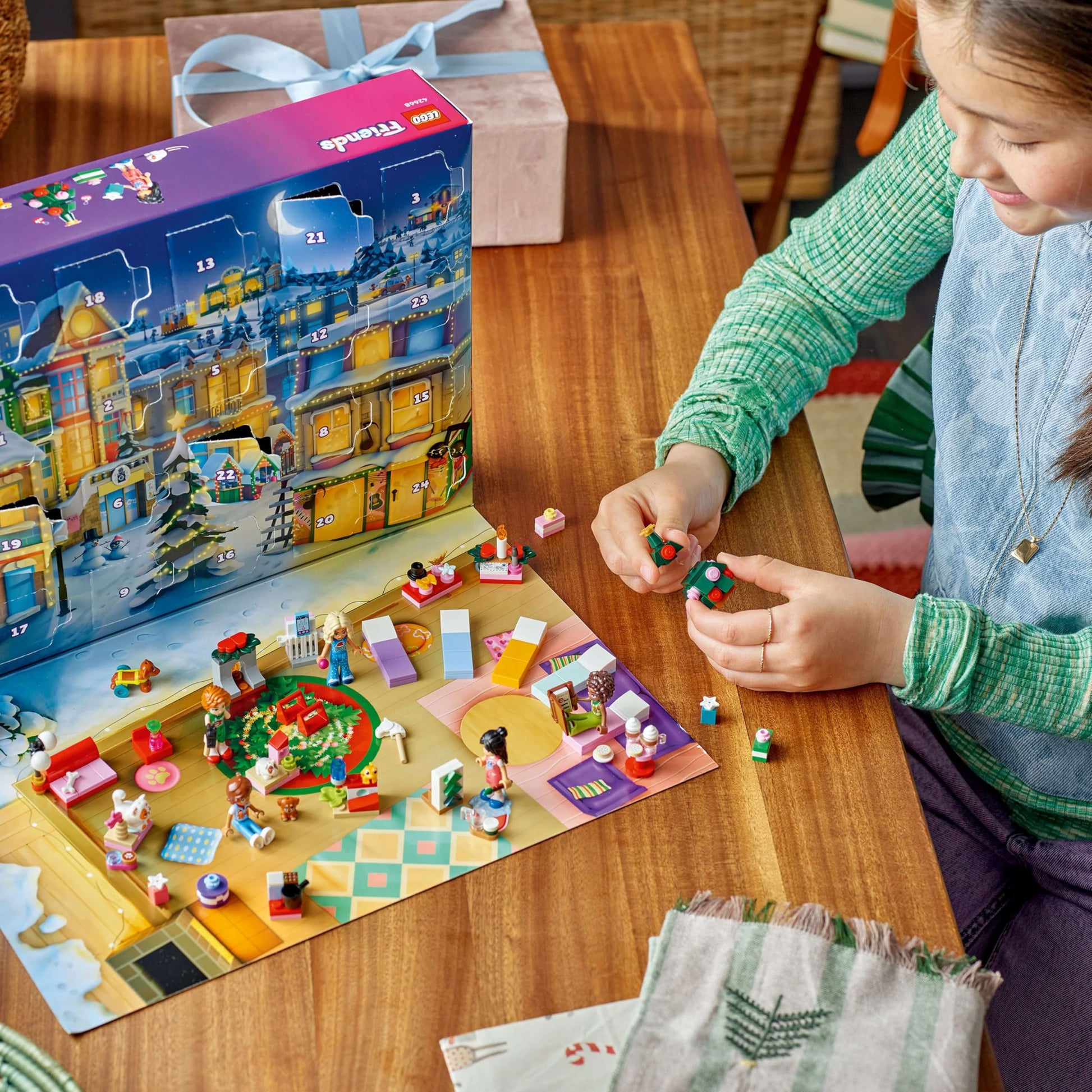 Lego 42668 Friends Advent Calendar 2025 Toy Birthday Present Blocks Educational Girls Boys Children 6 7 8 9 Years Old Vehicles Cars Disney Merchandise Christmas - Medaid International