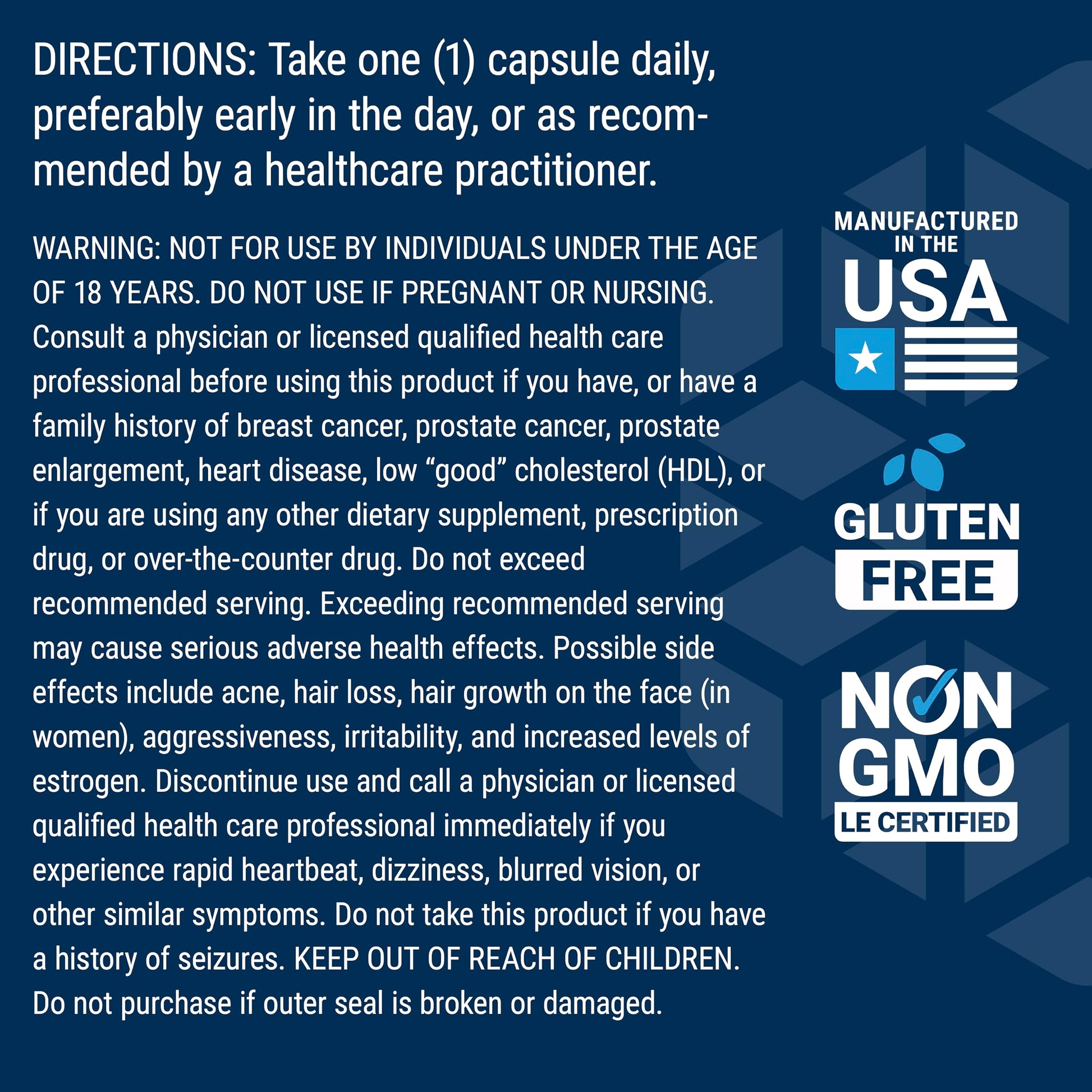 Life Extension Pregnenolone - Hormone Balance Supplement for Healthy Hormone Levels, 100 mg - Hormone Balance, Memory, Focus, Cognitive Health - Gluten-Free, Non-GMO, 100 Capsules - Medaid International