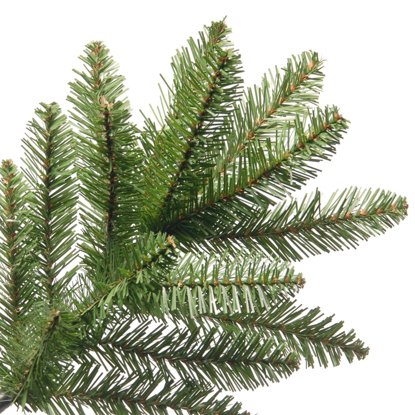 National Tree Company 6 ft Unlit Kingswood Fir Slim Artificial Christmas Tree, 629 Tips, Includes Stand, Green - Medaid International